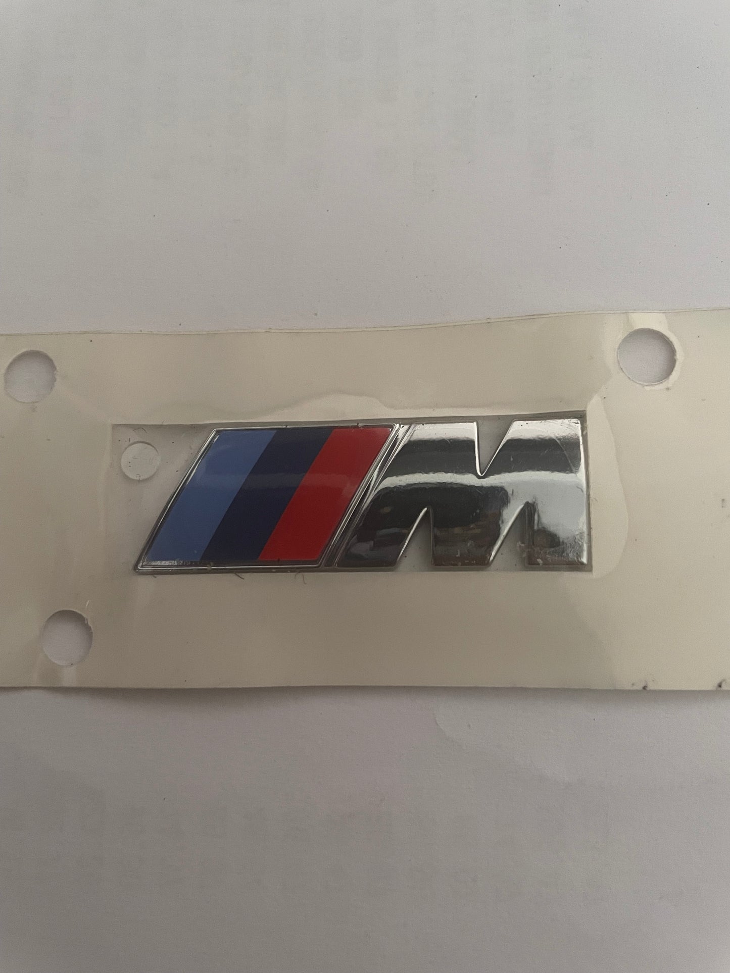 Chrome BMW M Badge 45 x 15mm