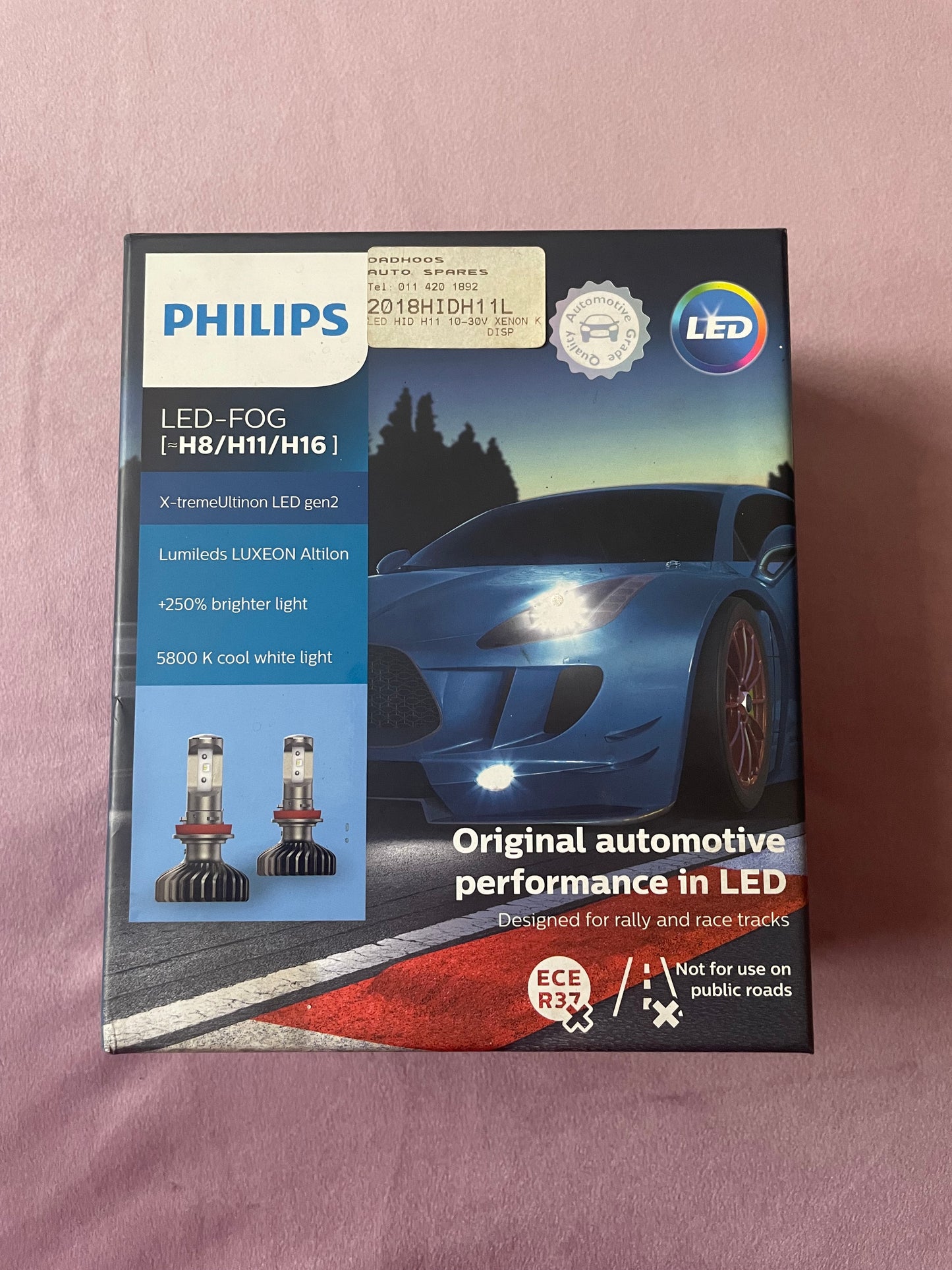 Philips LED-FOG H8/H11/H16